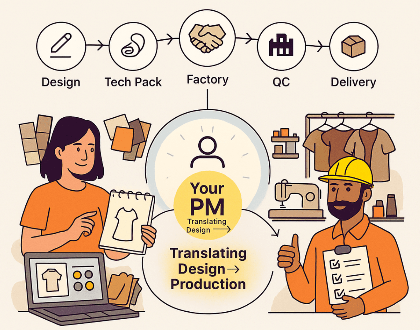 Bridging the Gap Between Designers & Factories: The Krazy Kreators Way