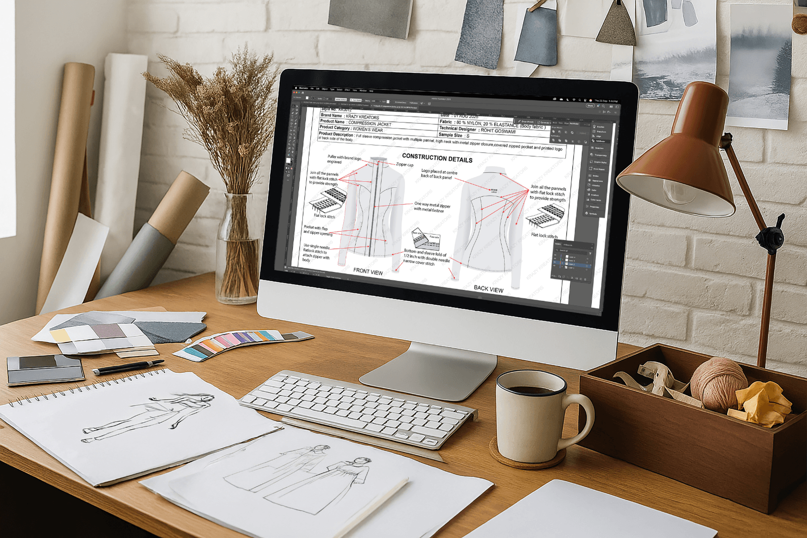 Collaborative fashion workflow