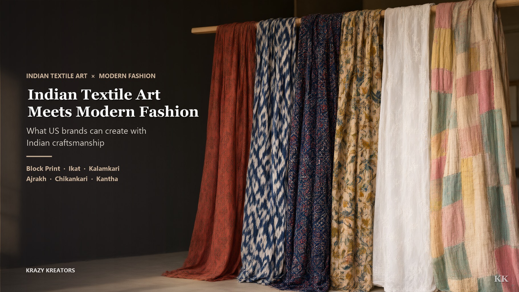Indian Textile Art Meets Modern Fashion: What US Brands Can Create With Indian Craftsmanship