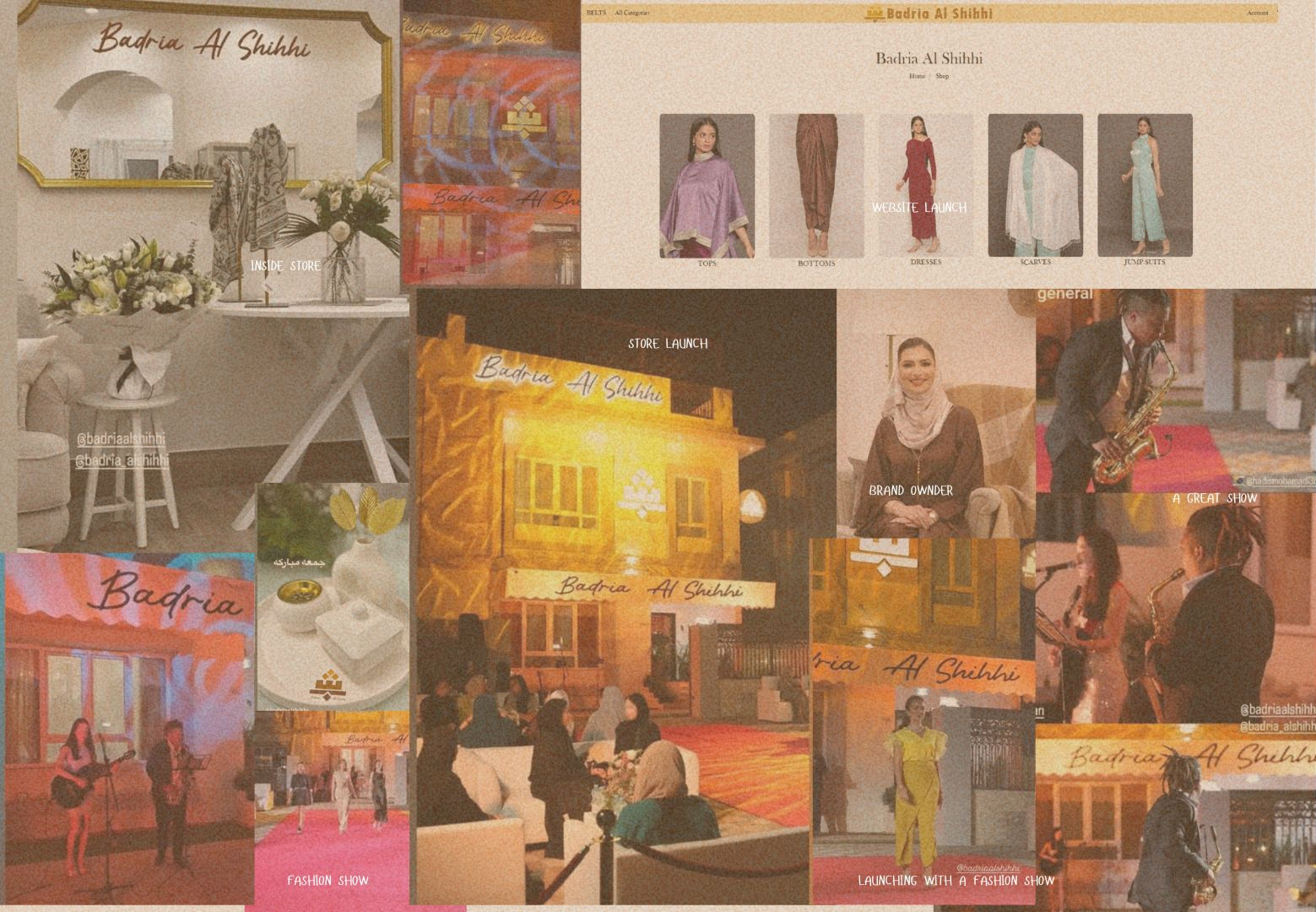 Badria Al Shihhi grand launch background
